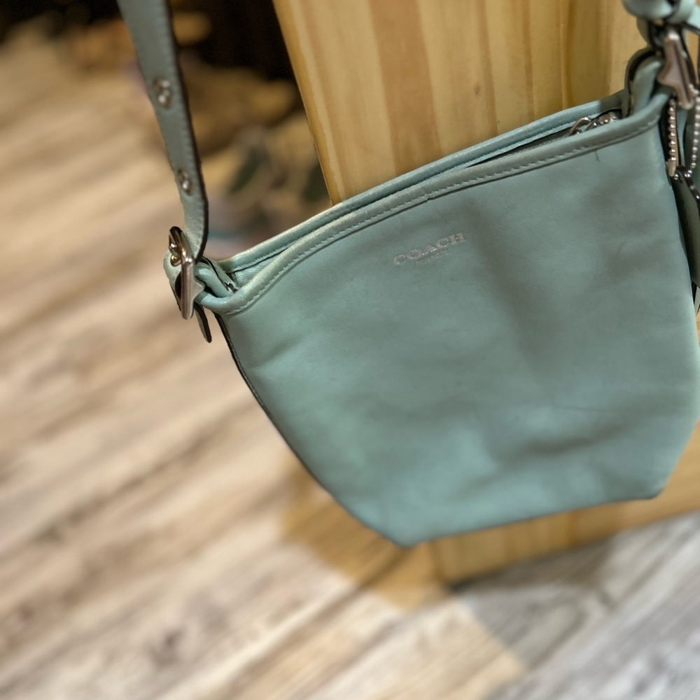 Coach Light Green Crossbody Bag